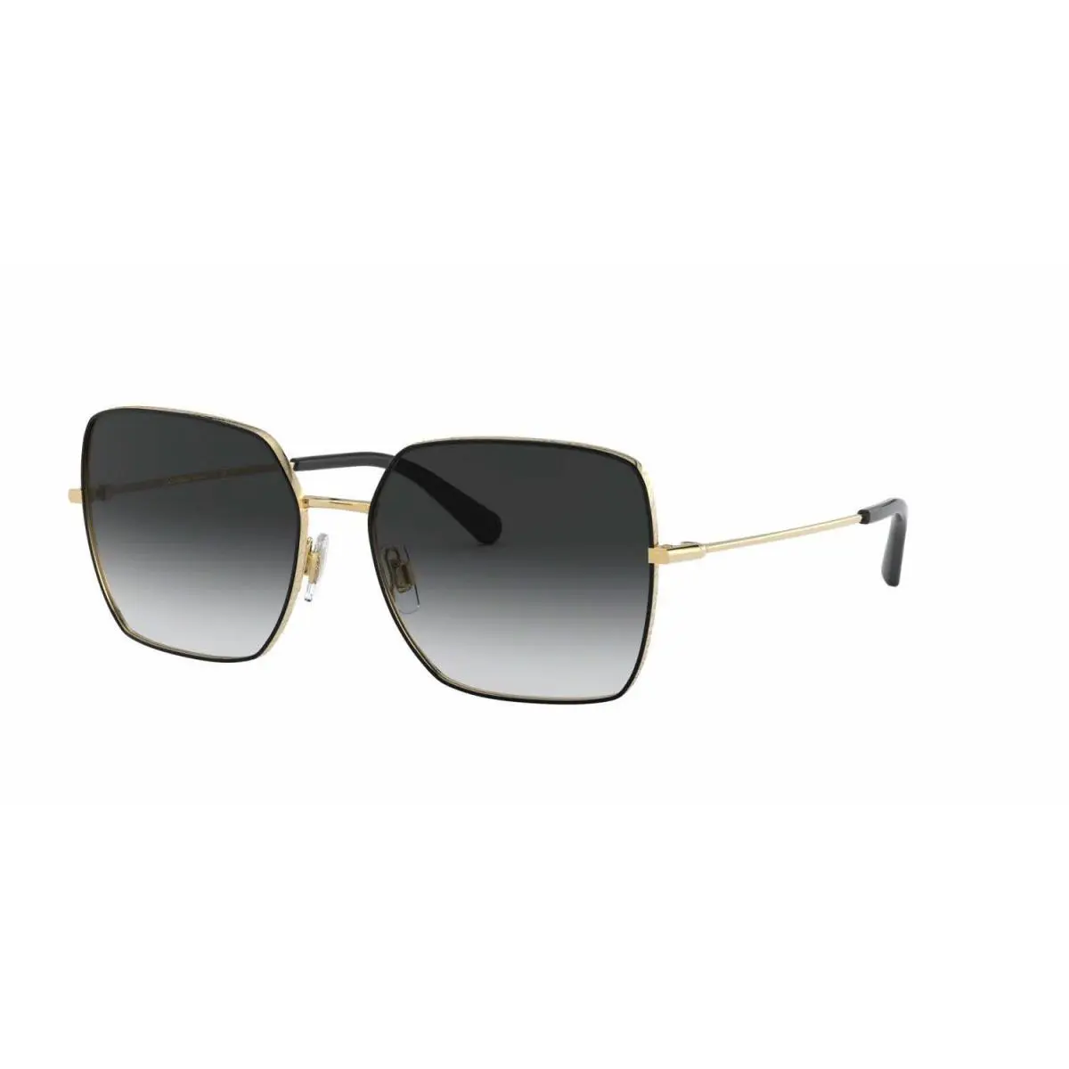 Dolce Gabbana Women`s 57mm Black and Gold Sunglasses DG2242-13348G-57
