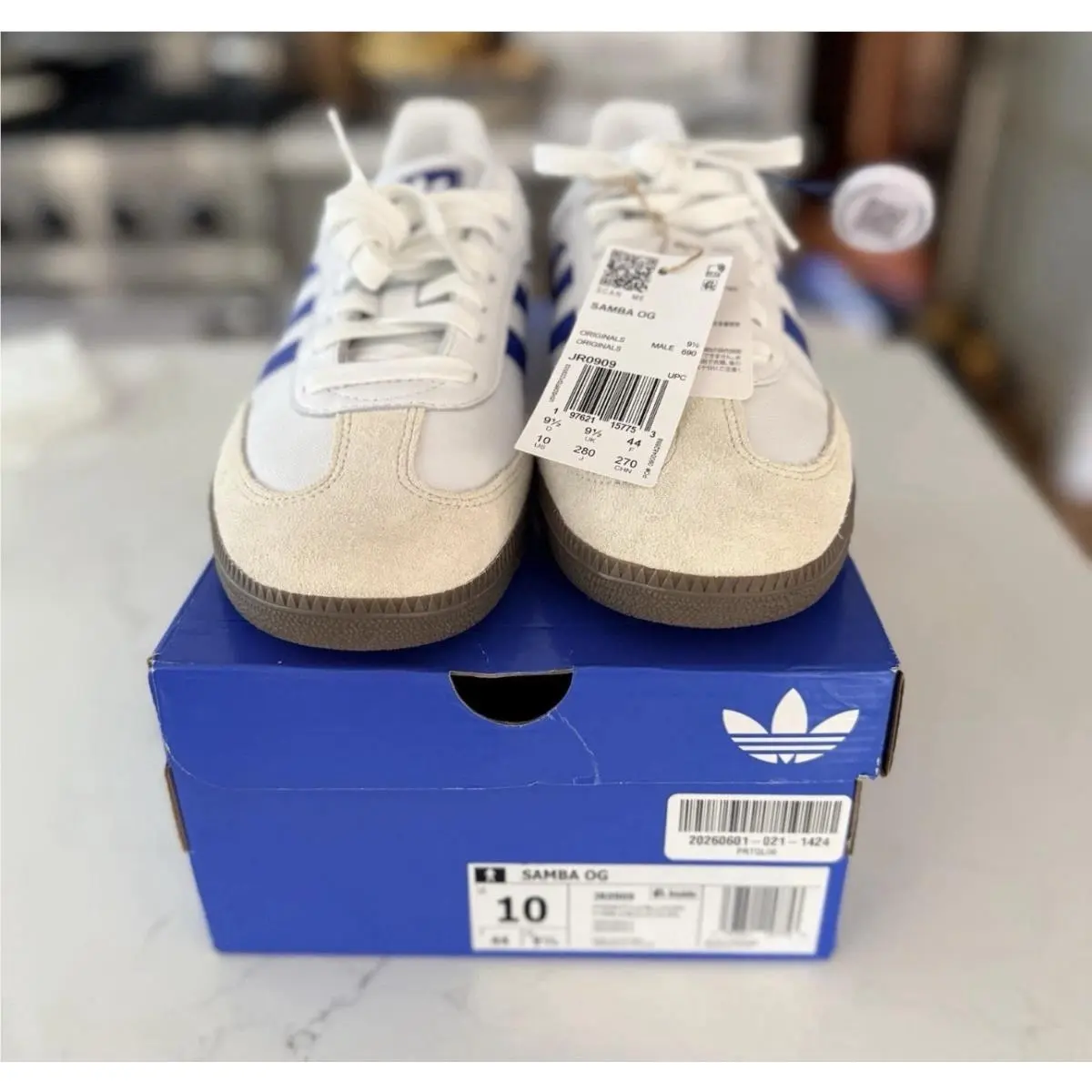 Adidas shoes - adidas Samba - Samba - JR0909 - White 1