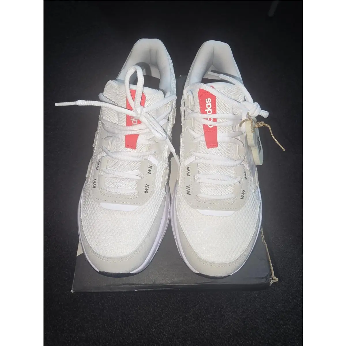 - Astra Star Sneaker US 8.5 Mens- White by Adidas