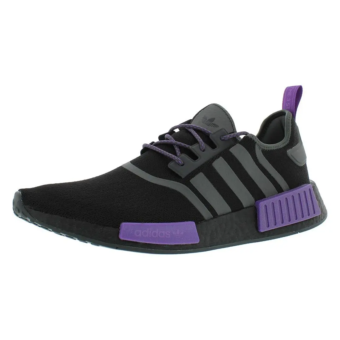 Adidas shoes - Core Black/Grey Five/Active Purple, Main: Black (UPC: 195734384615) 0