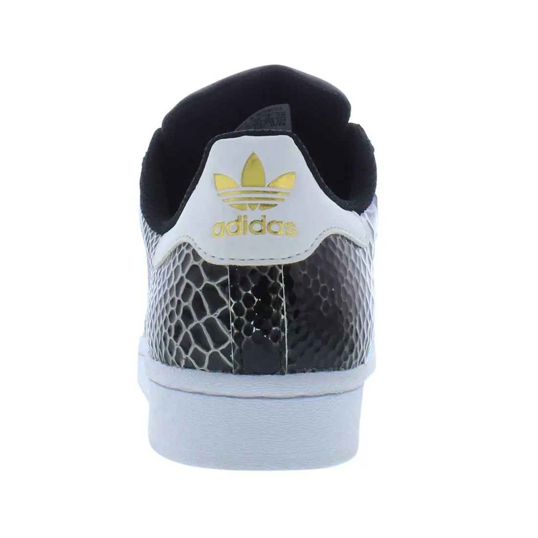 Adidas shoes - Core Black/Cloud White/Gold Metallic, Main: Black (UPC: 193104480493) 2