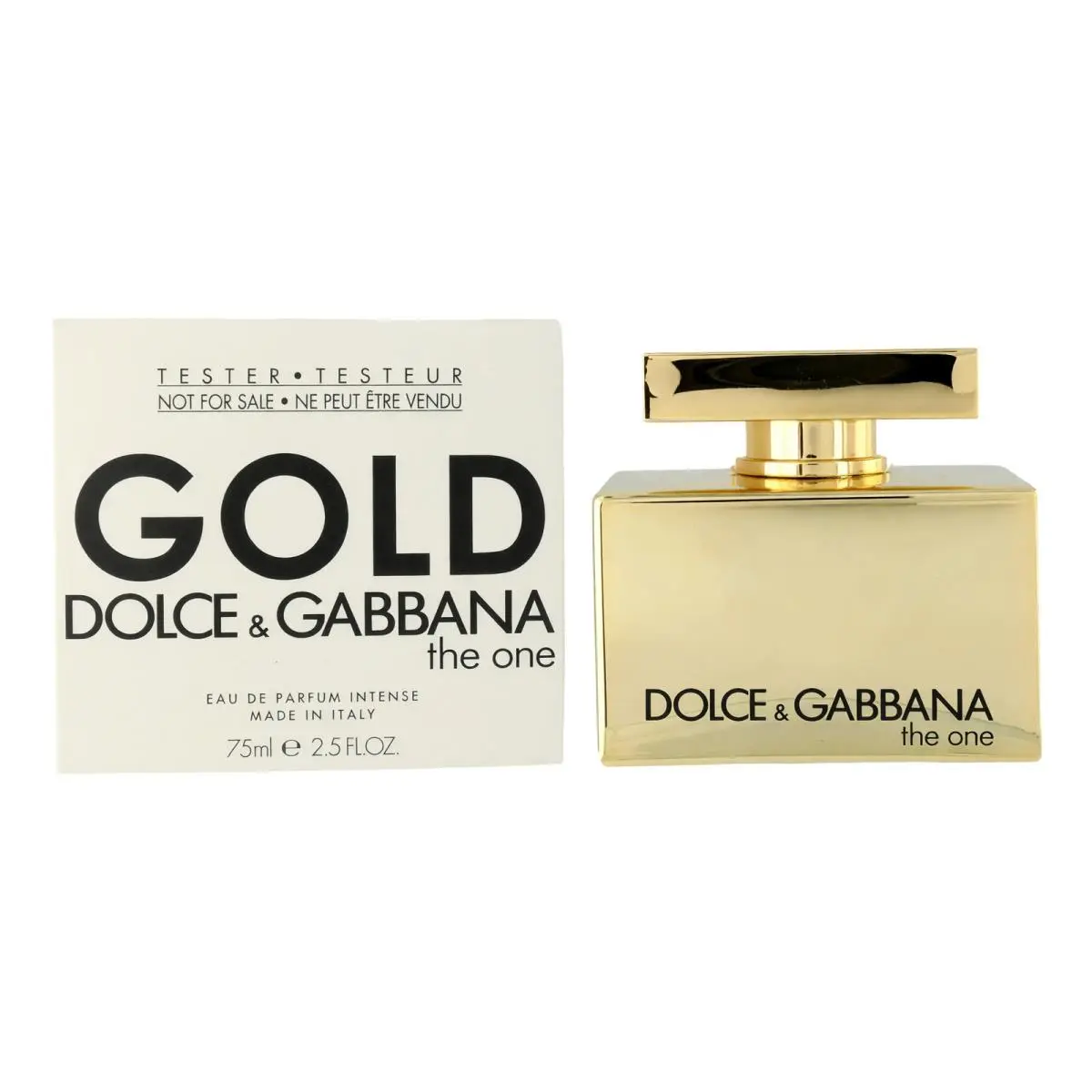 Dolce Gabbana The One Gold 2.5 oz Edp Intense Spray Unisex Tester