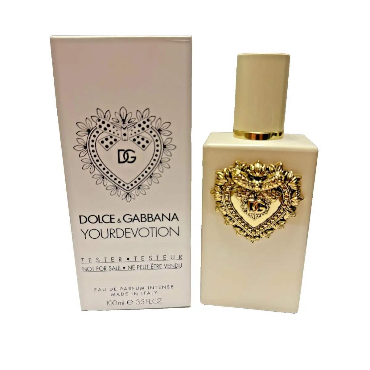Dolce Gabbana Your Devotion Eau de Parfum Intense 3.3 Oz Women Spray Unbox