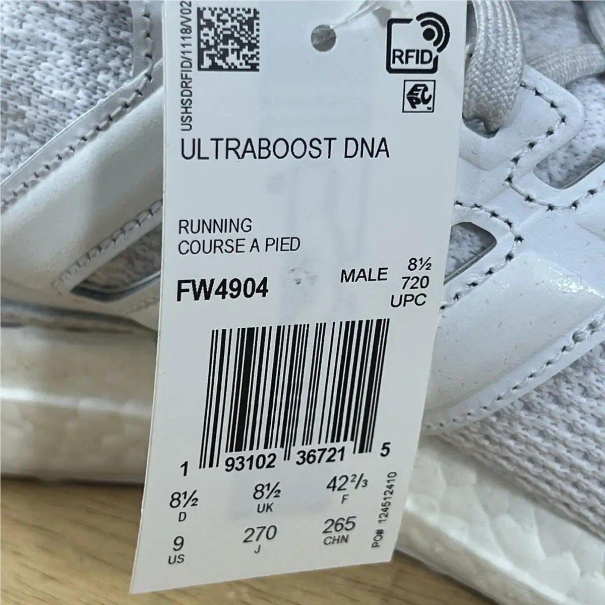 Adidas shoes - adidas Ultraboost - Ultraboost - FW4904 - White (UPC: 193102367215) 7