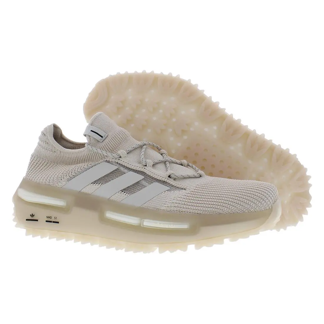 Adidas Nmd S1 Mens Shoes Size 8 Color: Beige/cream