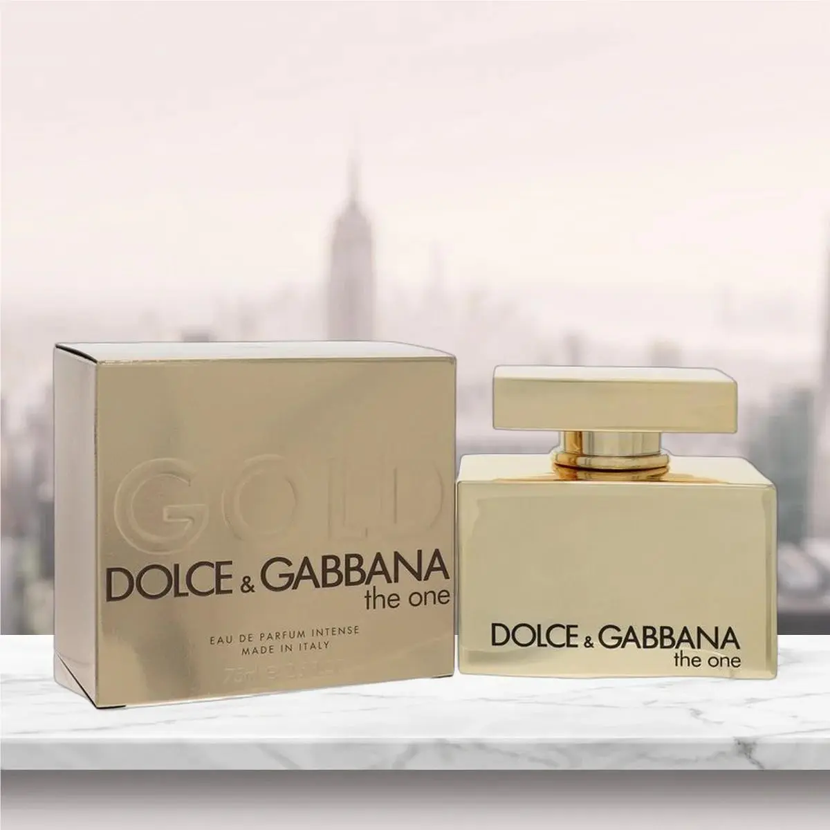 The One Gold Eau De Parfum Intense Spray By Dolce Gabbana - 2.5 oz