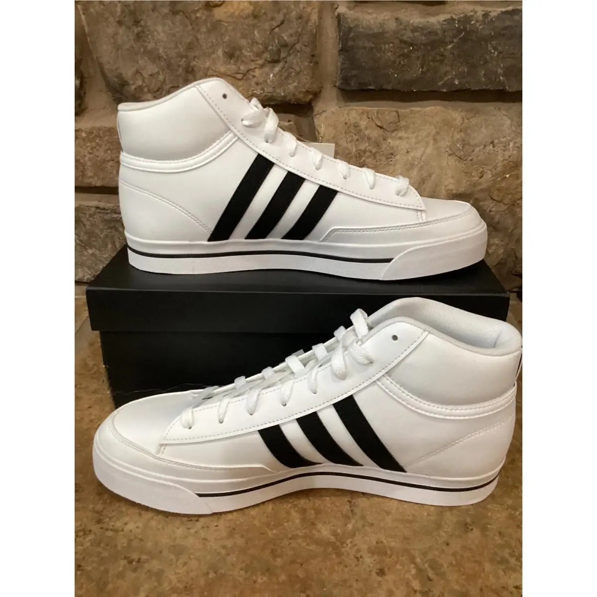 Adidas shoes - adidas Retrovulc Mid - Retrovulc Mid - White 0