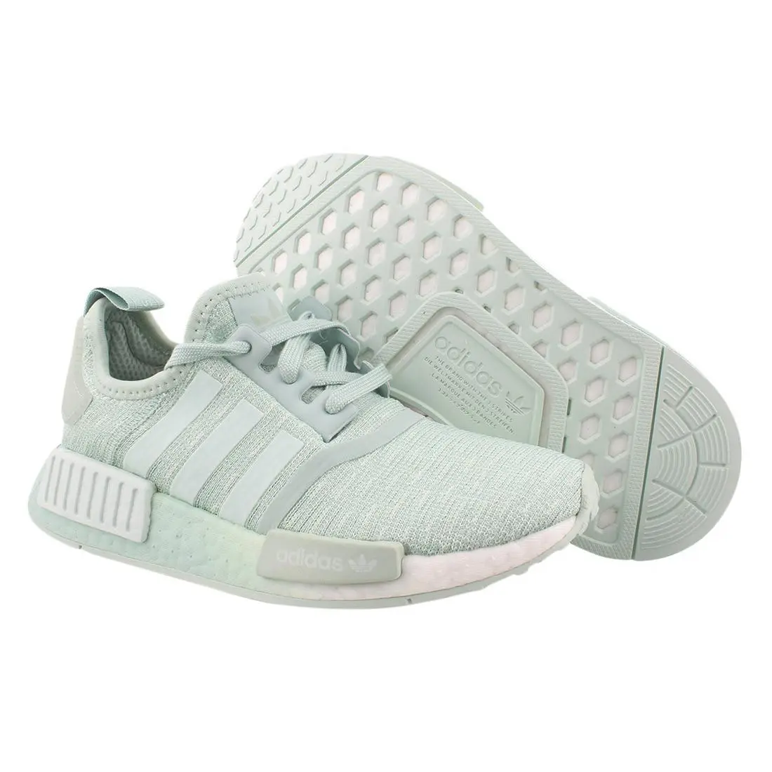 Adidas Nmd R1 Womens Shoes Size 9 Color: Light Green/white