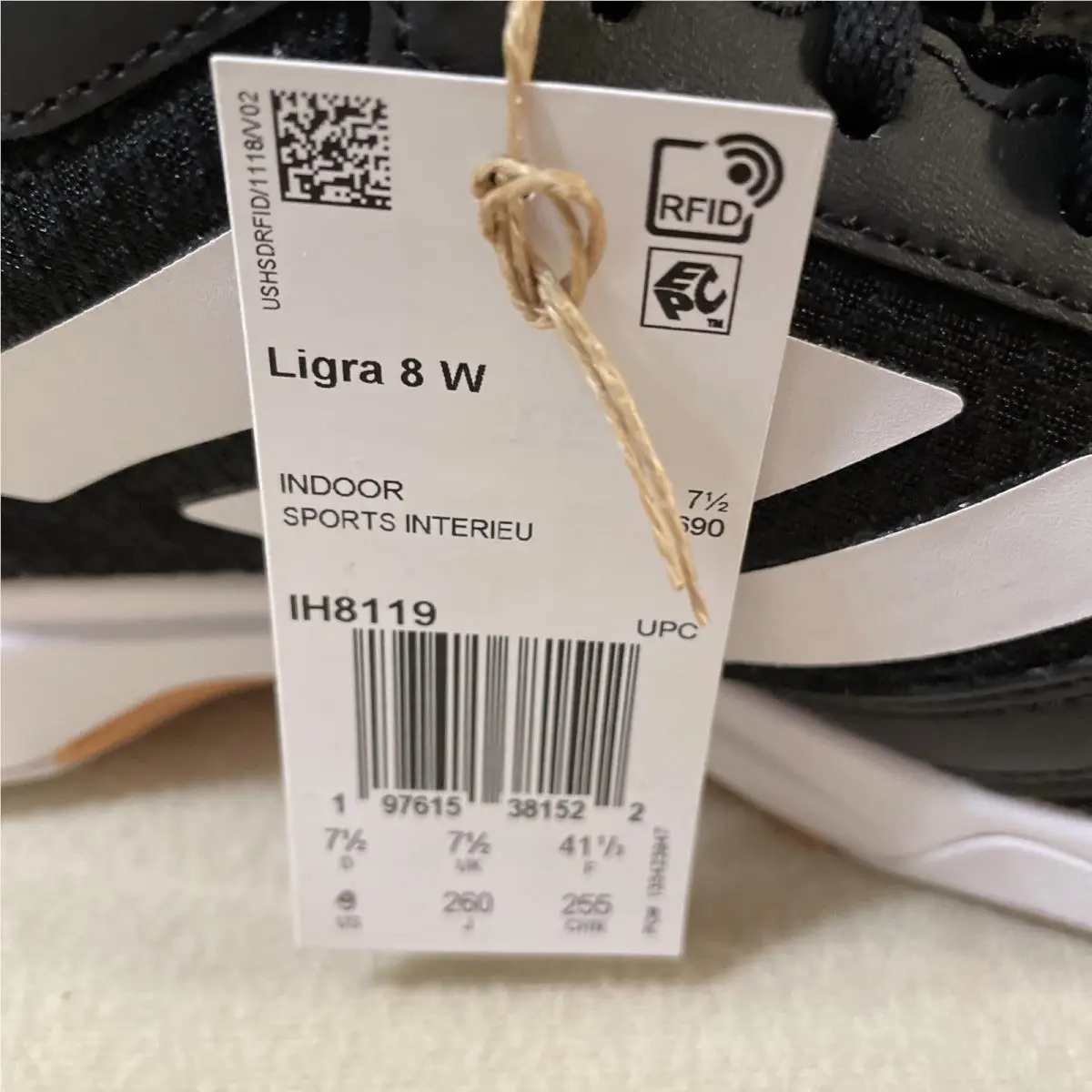 Adidas shoes - Adidas Ligra - Ligra - IH8119 - Black (UPC: 197615381522) 9
