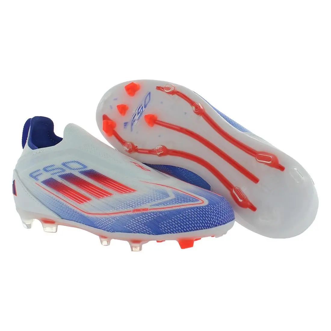 Adidas F50 Pro LL FG GS Boys Shoes Size 12 Color: Cloud White/solar Red/lucid