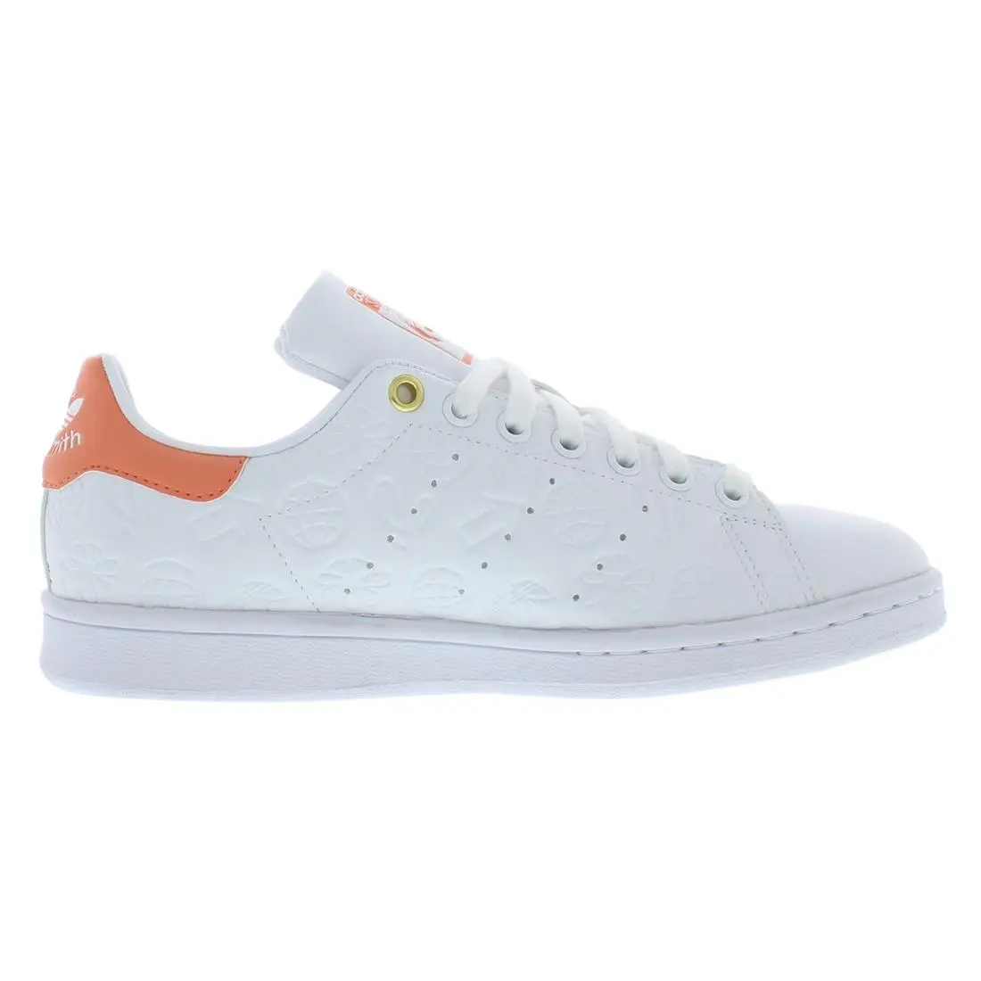 Adidas shoes - Cloud White/Semi Coral/Chalk White, Main: White (UPC: 194813956163) 1