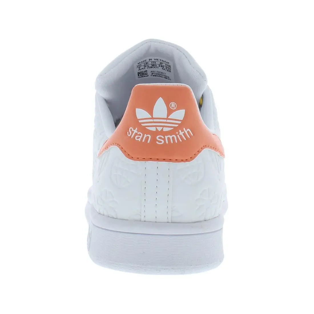 Adidas shoes - Cloud White/Semi Coral/Chalk White, Main: White (UPC: 194813956163) 2