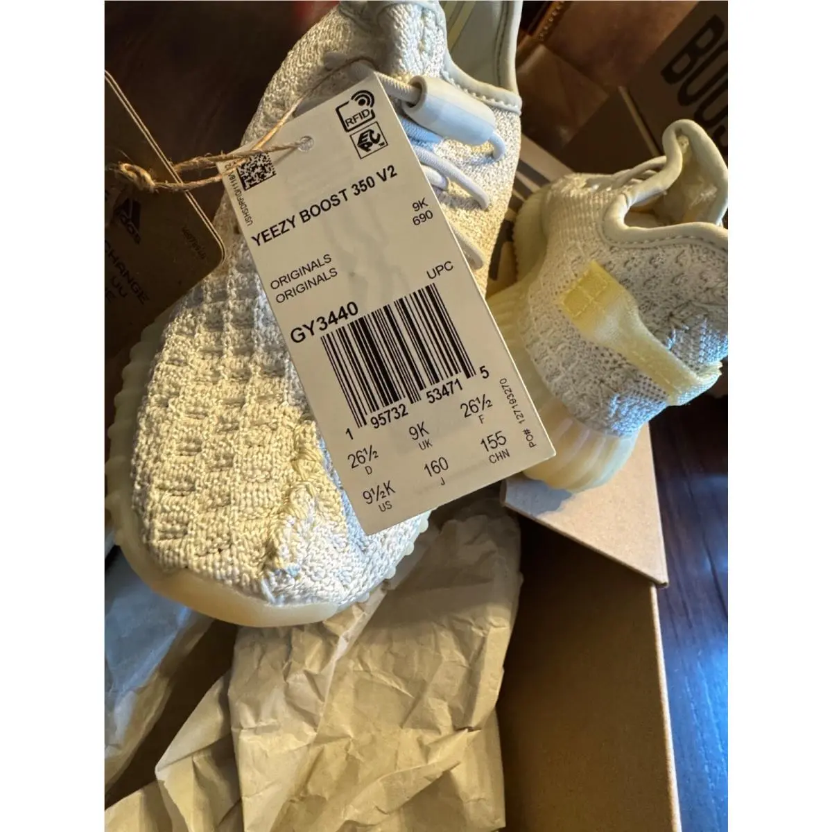 Adidas shoes - adidas Yeezy Boost 350 V2 - White 5