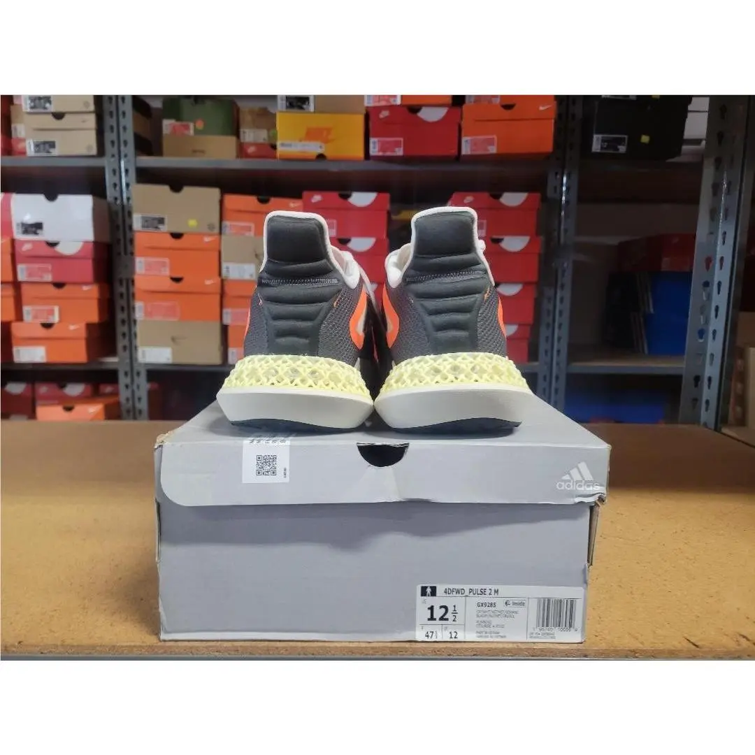 Adidas shoes - Adidas 4DFWD Pulse 2M - Pulse - Crystal White Solar Orange 3