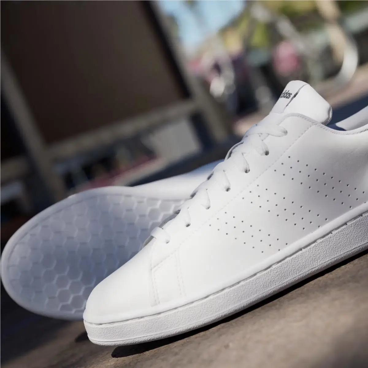 Adidas shoes - adidas Advantage - Advantage - White 1