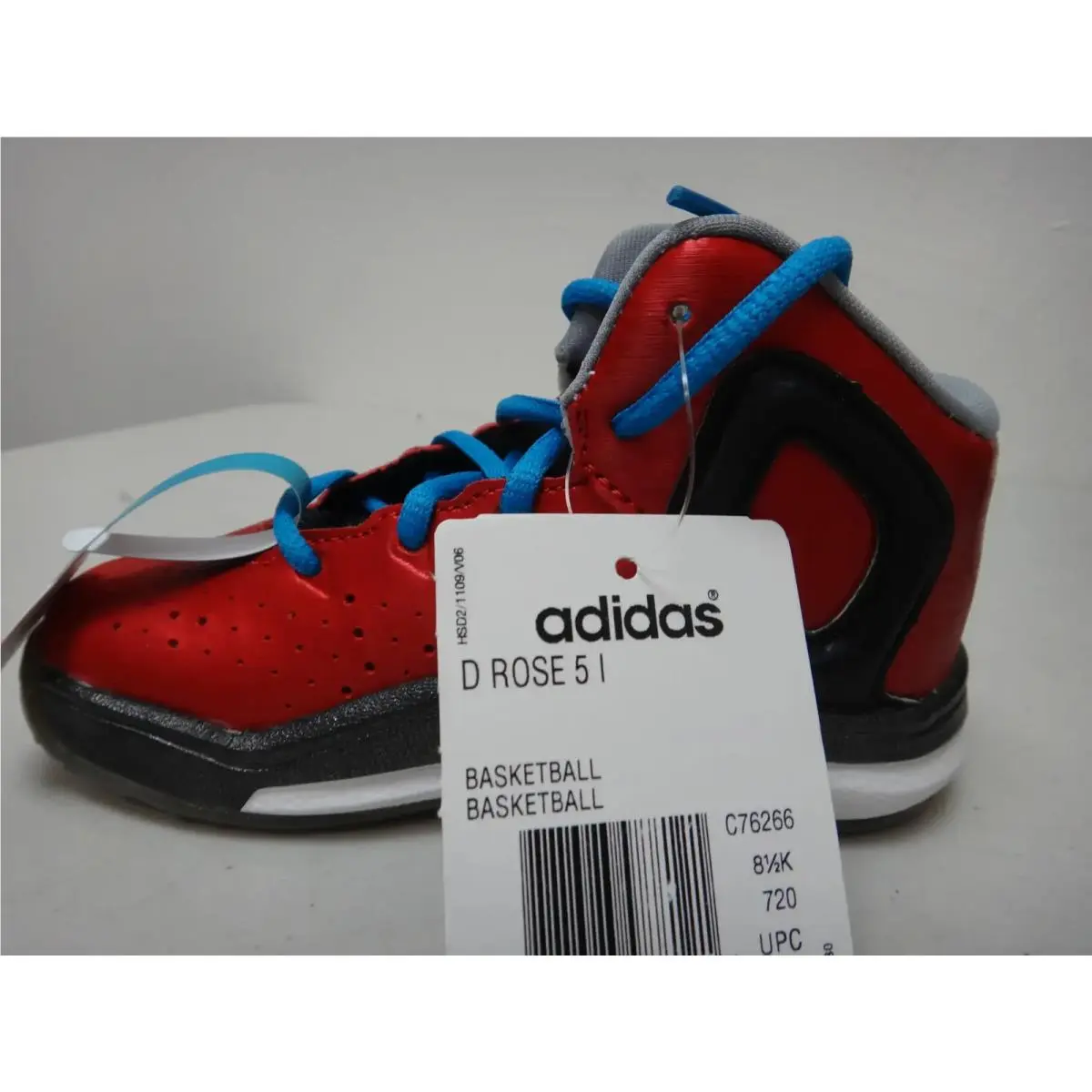 Adidas shoes - D Rose 5 Mid - Rose Mid - Red 4