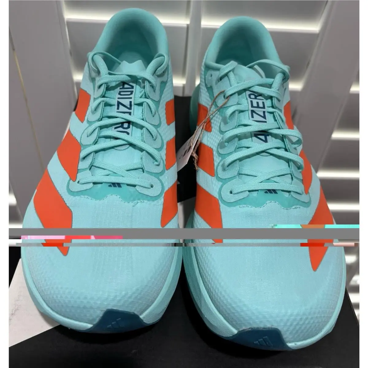Adidas shoes - adidas Adizero - Adizero - KI8342 - Aqua 1