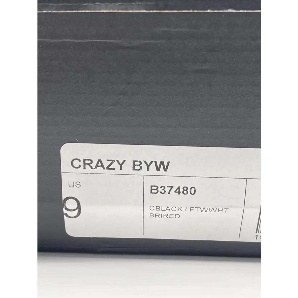 Adidas shoes - adidas Crazy BYW - Crazy BYW - B37480 - Black 10