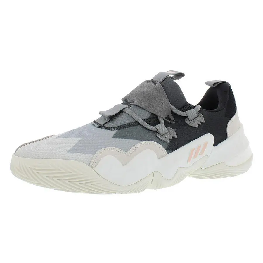 Adidas shoes - White/Grey/Purple, Main: White (UPC: 195734077081) 3
