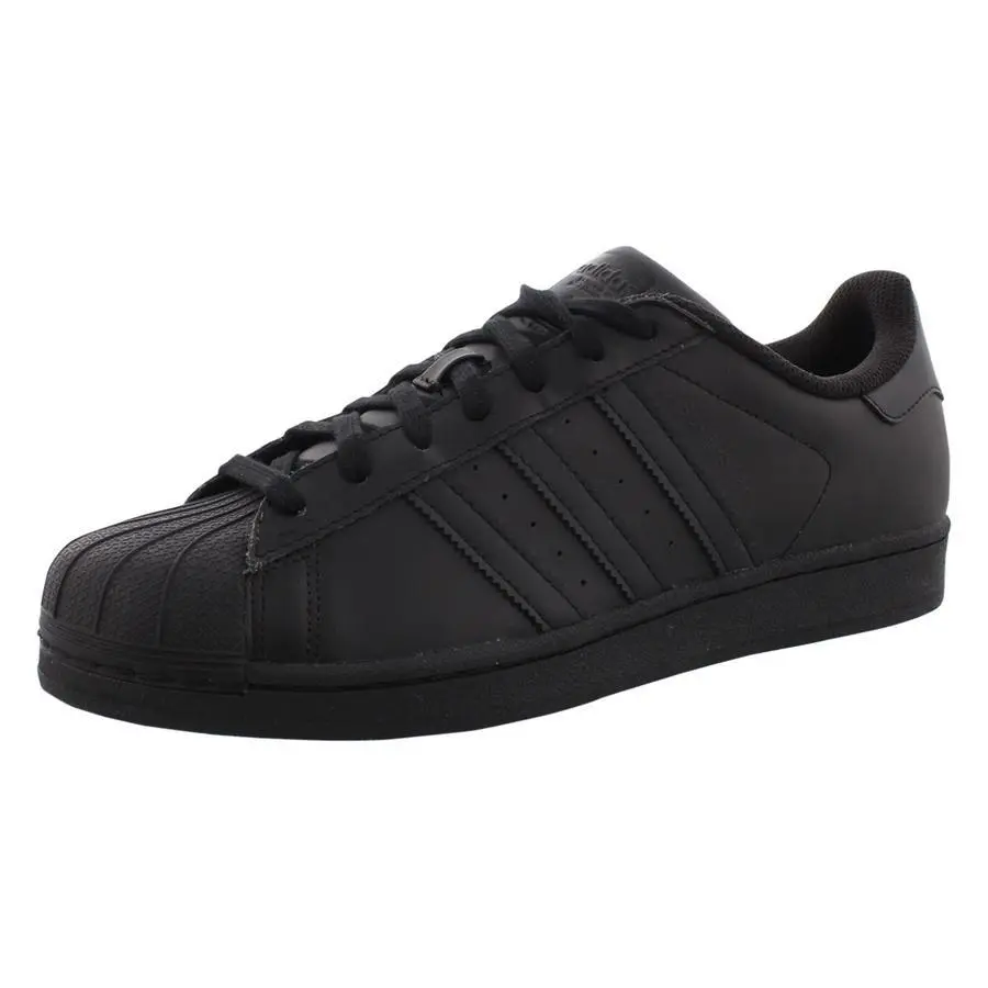 Adidas Superstar Mens Shoes Size 11.5 Color: Black - Black, Main: Black