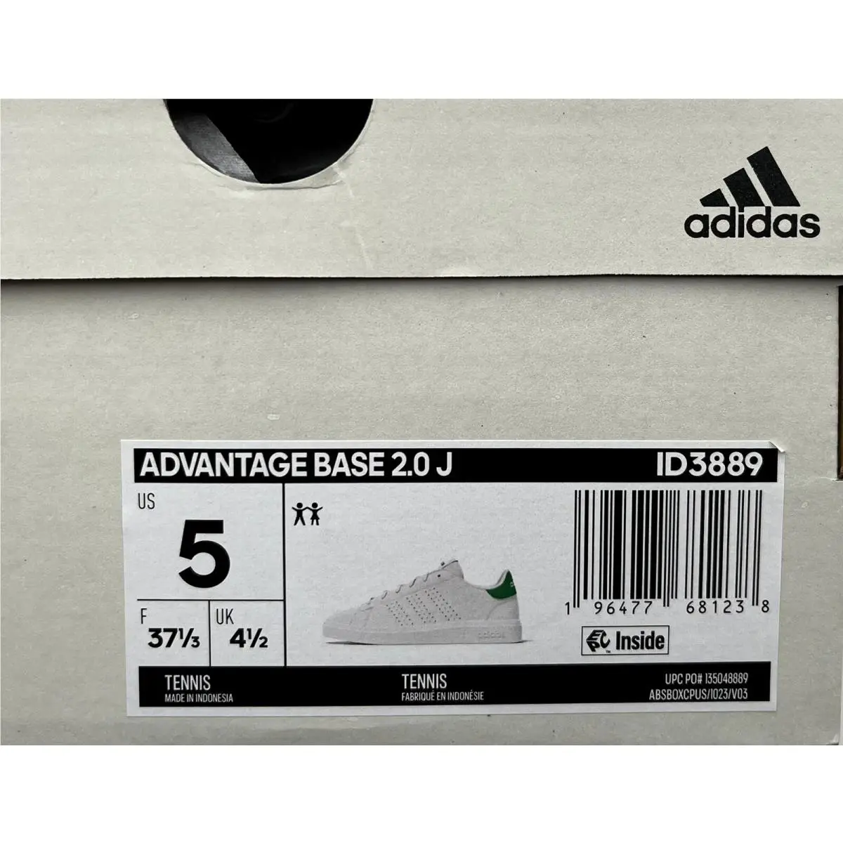 Adidas shoes - adidas VS Advantage - Advantage - White (UPC: 196477681238) 8