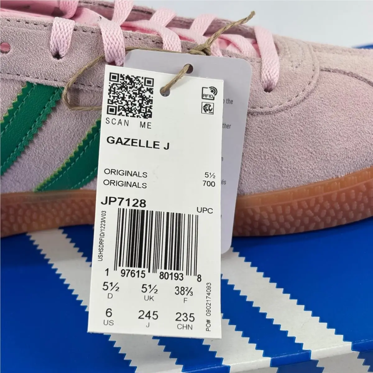 Adidas shoes - Gazelle J - Gazelle - Pink 1