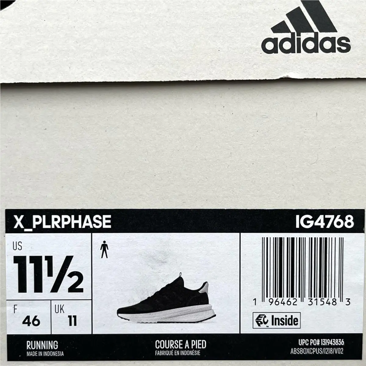 Adidas shoes - adidas X_PLR - Black (UPC: 196462315483) 8