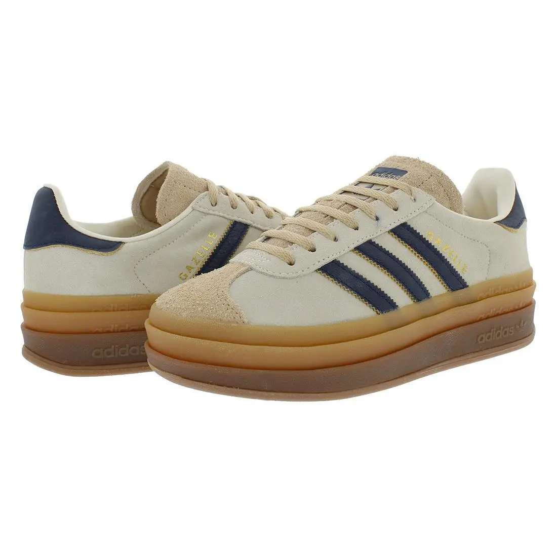 Adidas shoes - Taupe/Navy/Tan (UPC: 197614815950) 0