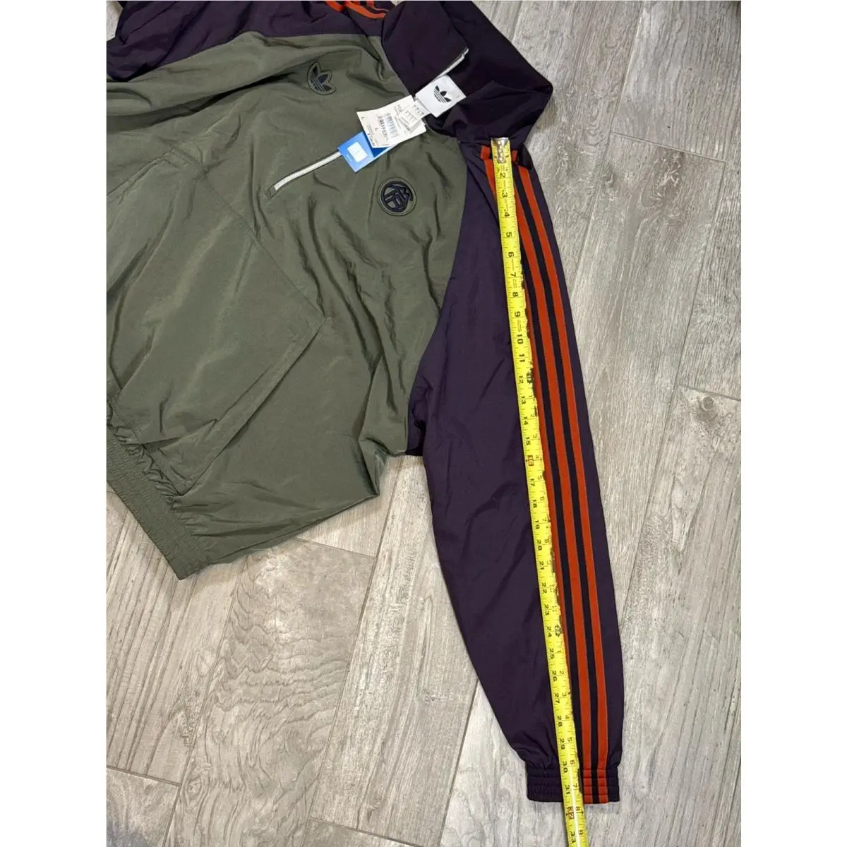 Adidas clothing - adidas FC Bayern Icon Half-Zip - JN0112 - Green, Secondary: Black, Orange, Purple 14