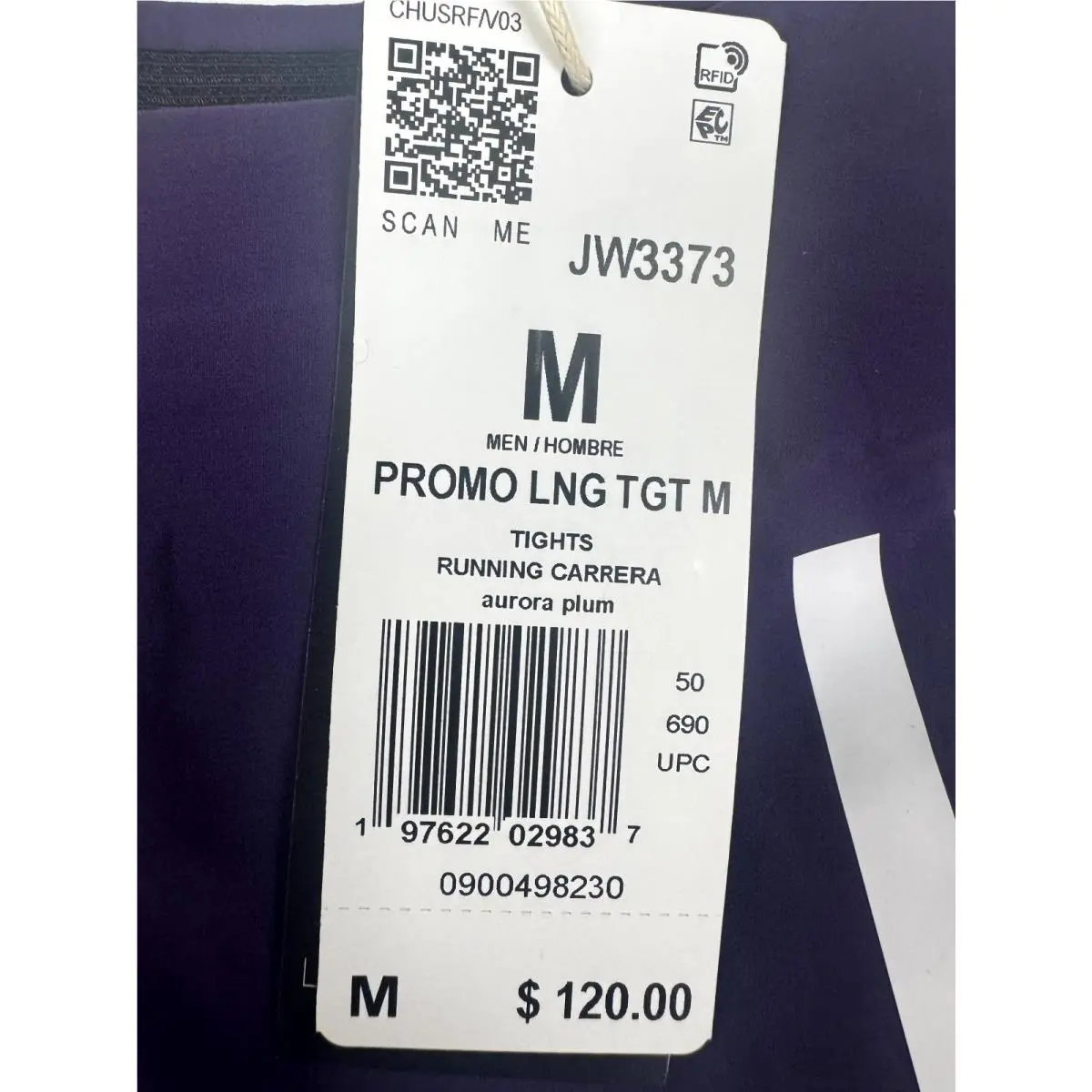Adidas clothing - Adidas Adizero 2025 PE Pro Elite Promo - JW3373 - Purple (UPC: 197622029837) 11