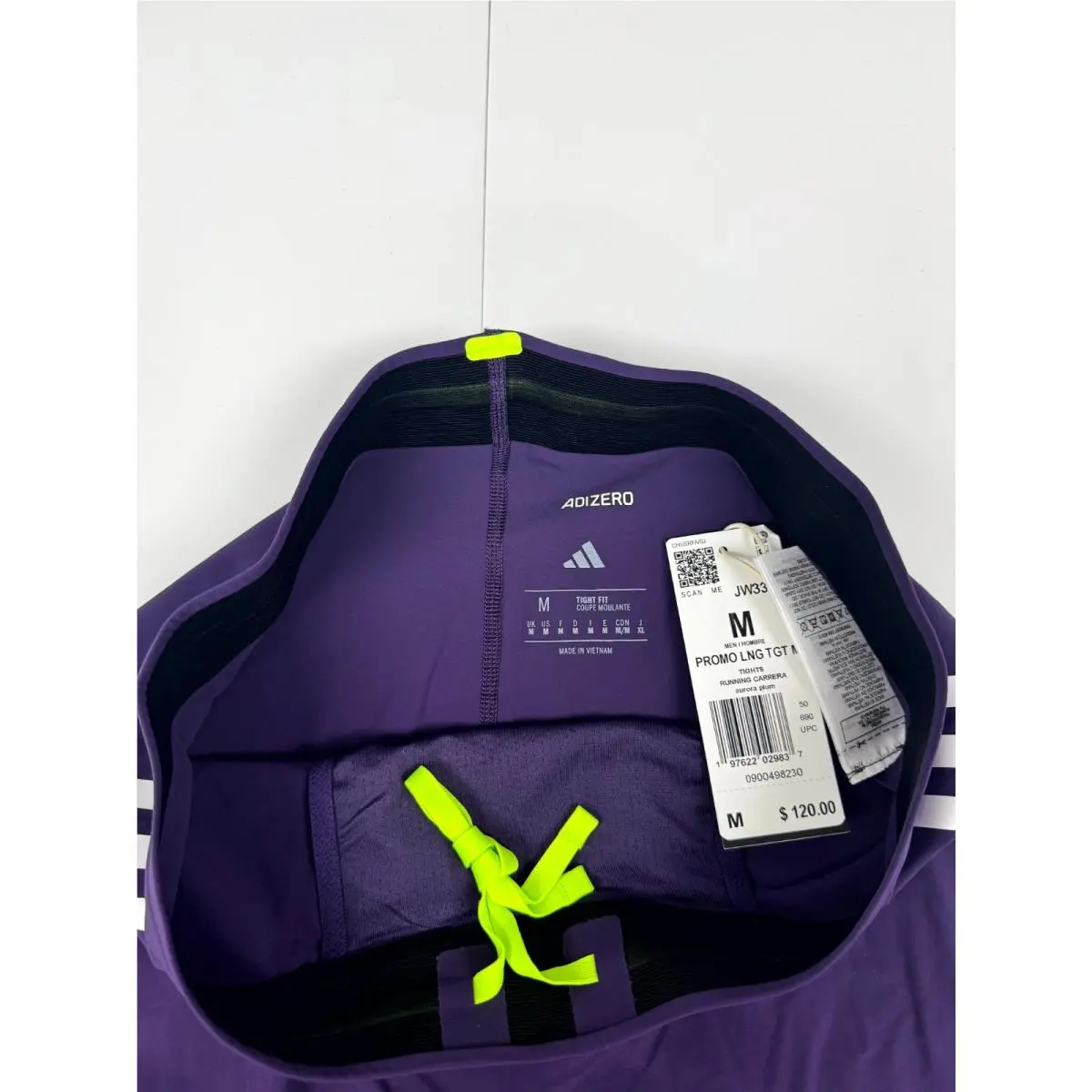 Adidas clothing - Adidas Adizero 2025 PE Pro Elite Promo - JW3373 - Purple (UPC: 197622029837) 2