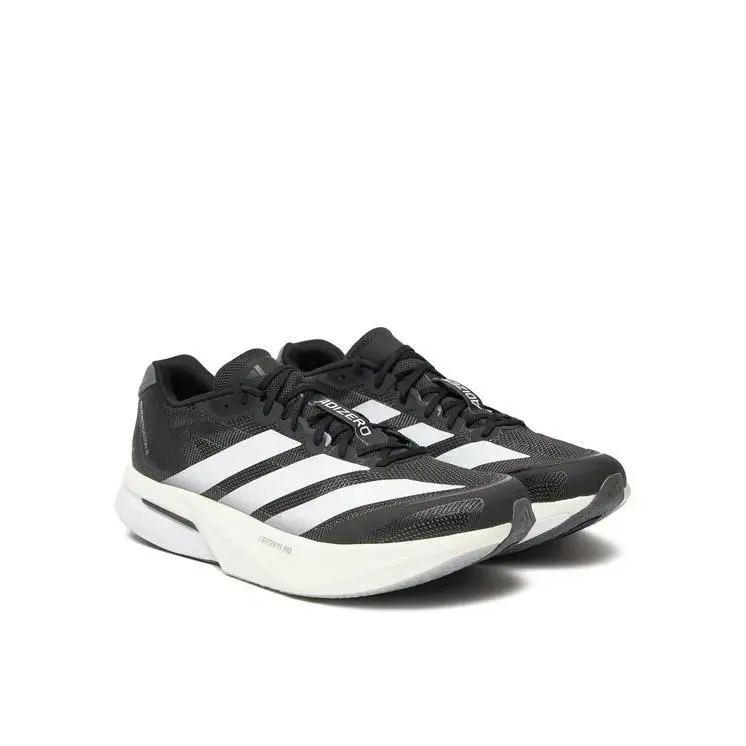Boston 13 Adizero Men`s Black/white JS4938 Sz 11.5 by Adidas