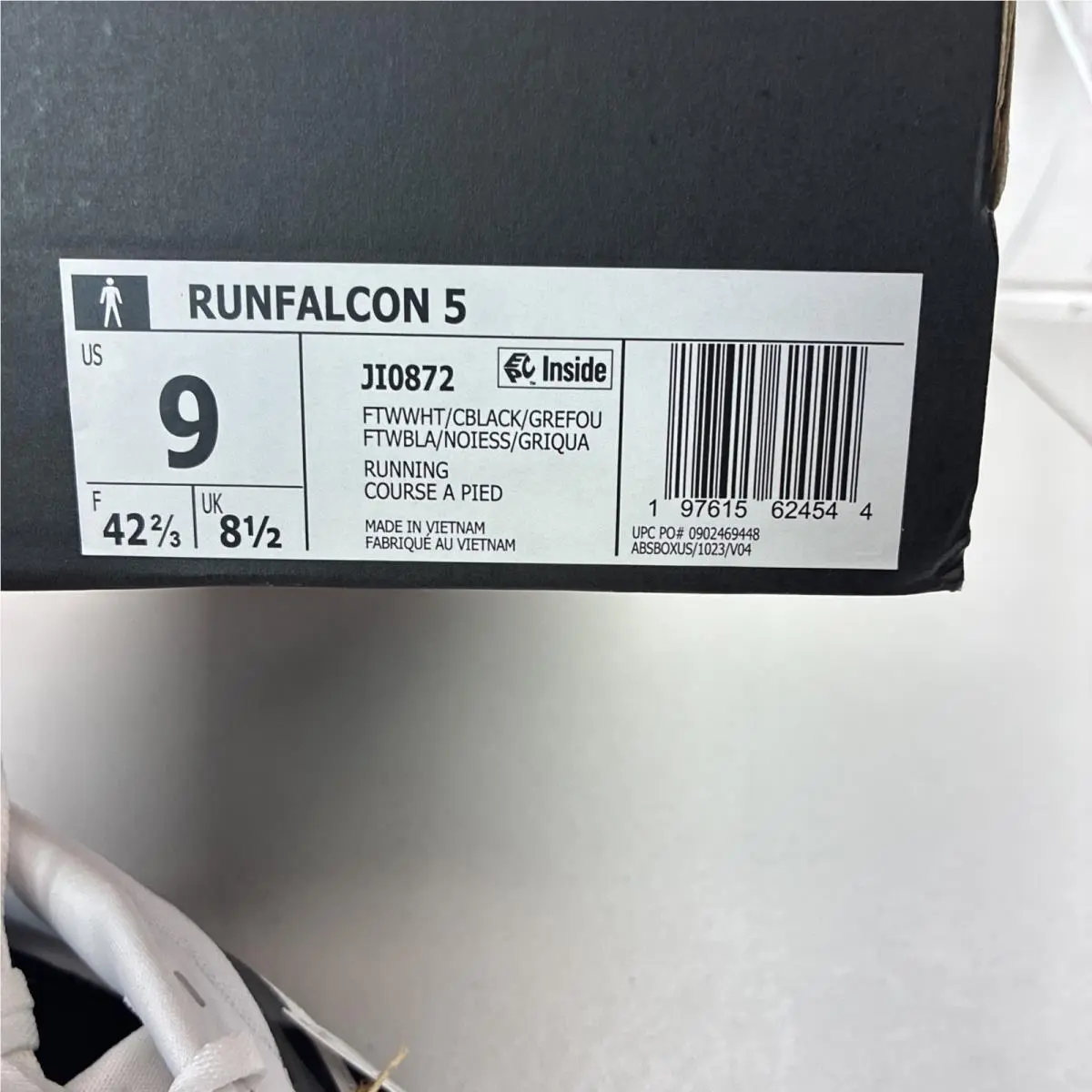 Adidas shoes - adidas Runfalcon 5 Running - Runfalcon Running - SB1158-JI0872 - White (UPC: 197615624599) 6