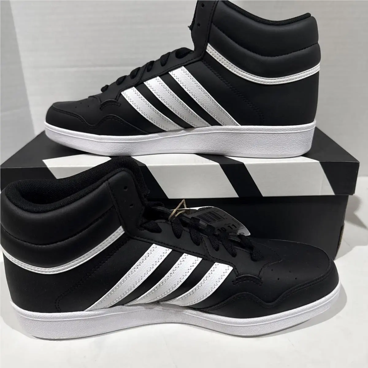 Adidas shoes - Adidas Hoops 4.0 - Hoops - JQ9994 - Black (UPC: 195733675011) 5