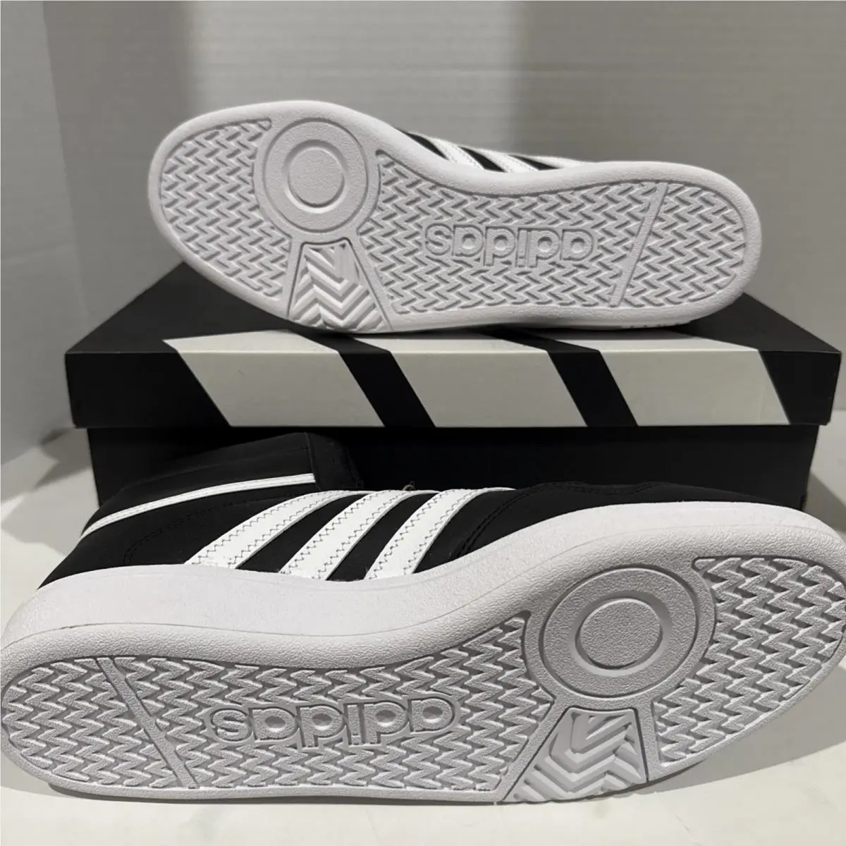 Adidas shoes - Adidas Hoops 4.0 - Hoops - JQ9994 - Black (UPC: 195733675011) 6