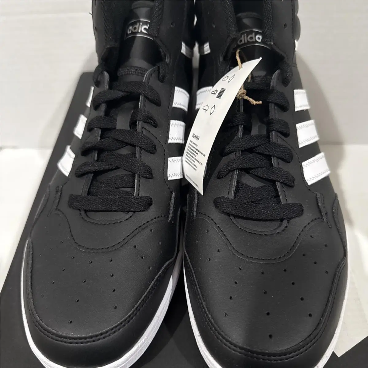 Adidas shoes - Adidas Hoops 4.0 - Hoops - JQ9994 - Black (UPC: 195733675011) 1