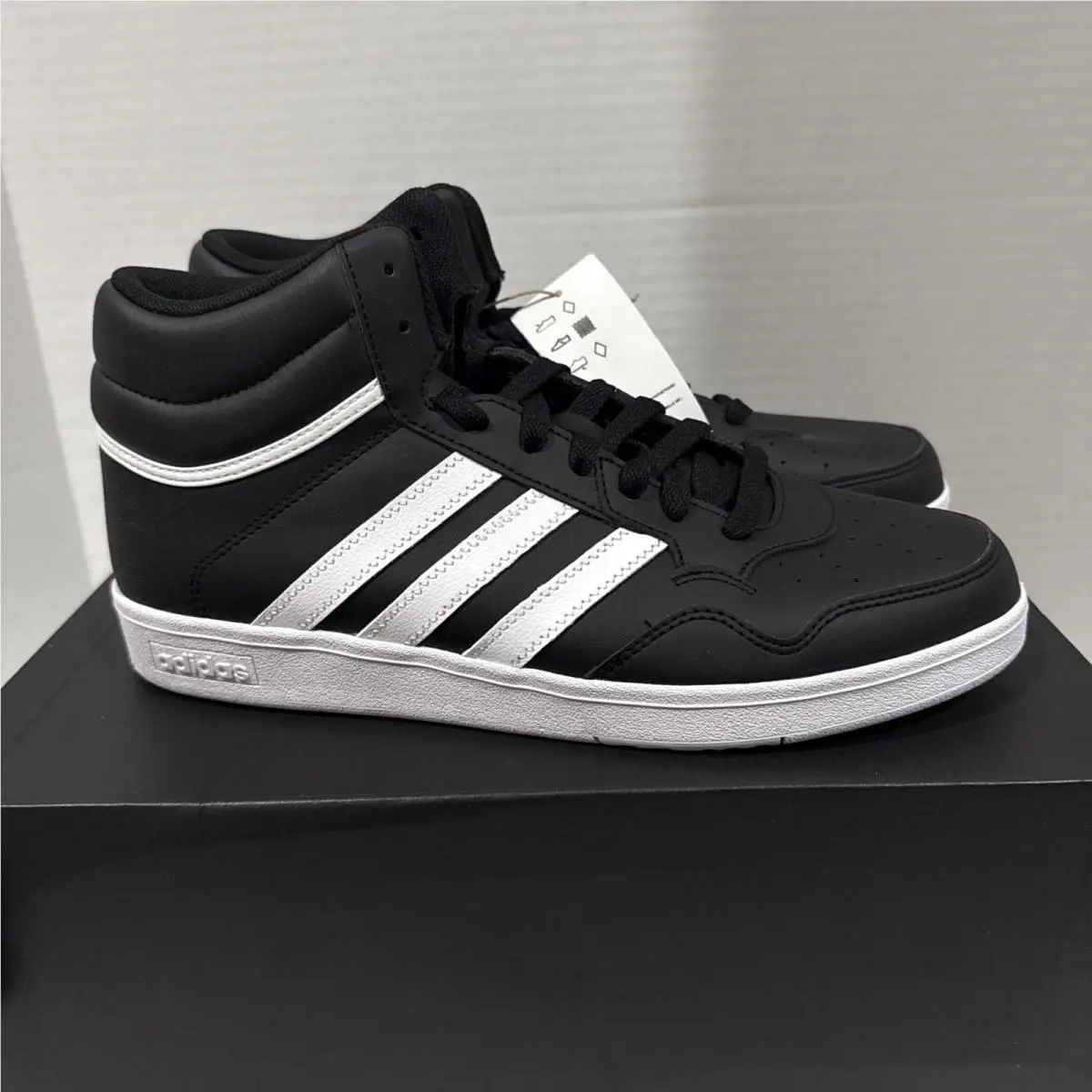 Adidas shoes - Adidas Hoops 4.0 - Hoops - JQ9994 - Black (UPC: 195733675011) 2