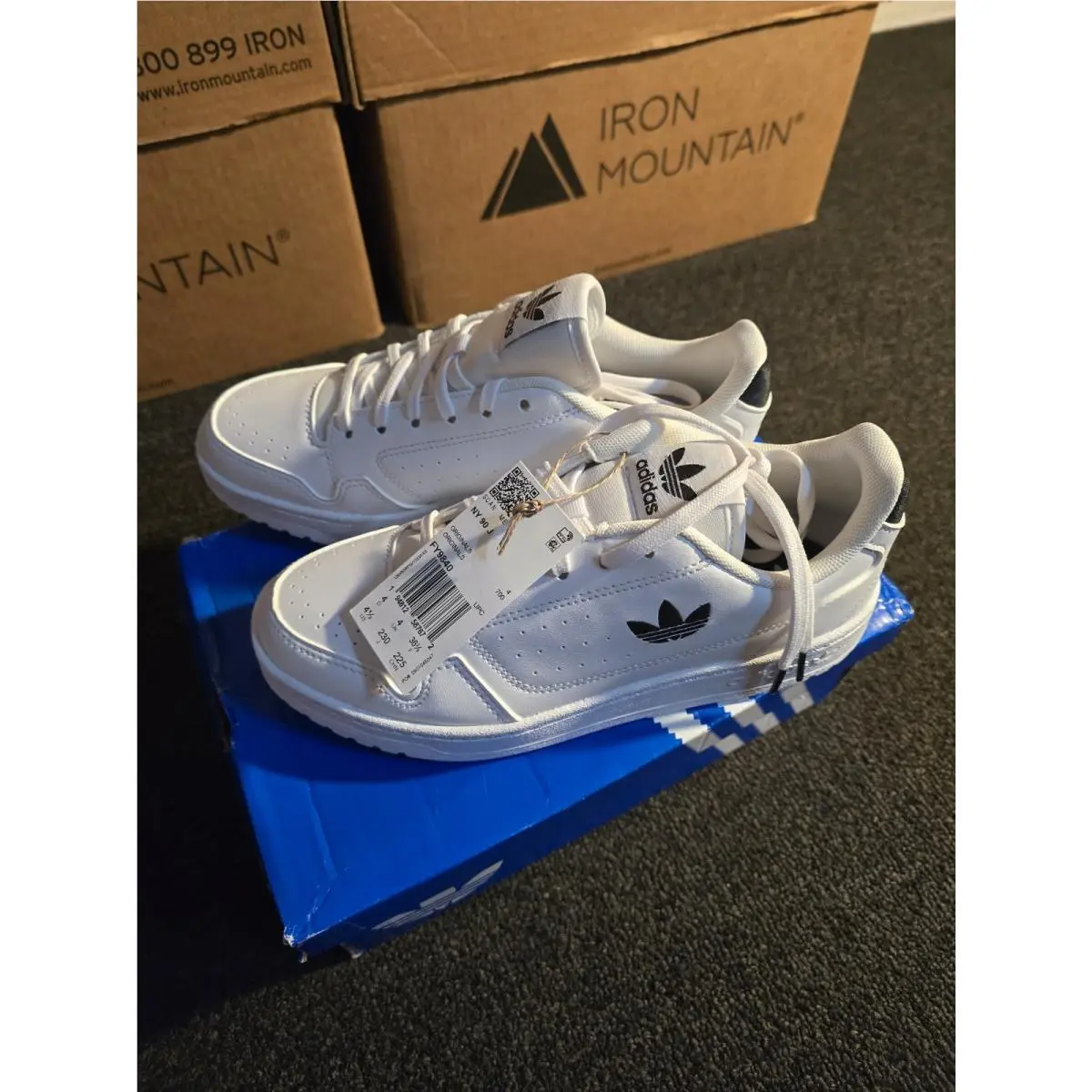 Adidas shoes - Adidas NY 90 J - FY9840 - White 1