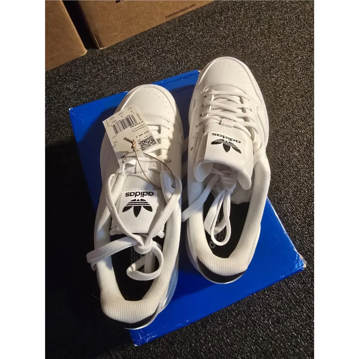 Adidas shoes - Adidas NY 90 J - FY9840 - White 2