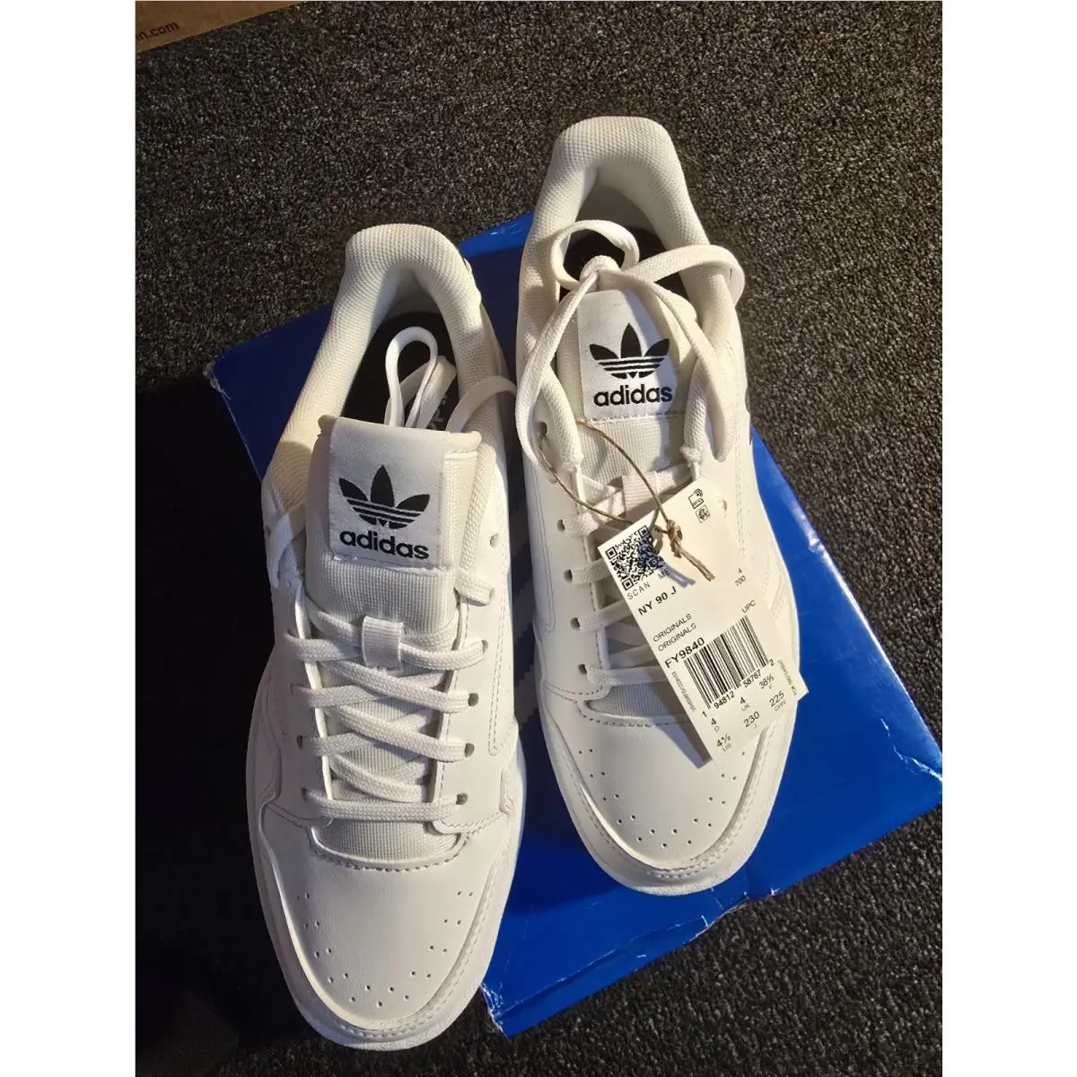 Adidas shoes - Adidas NY 90 J - FY9840 - White 5