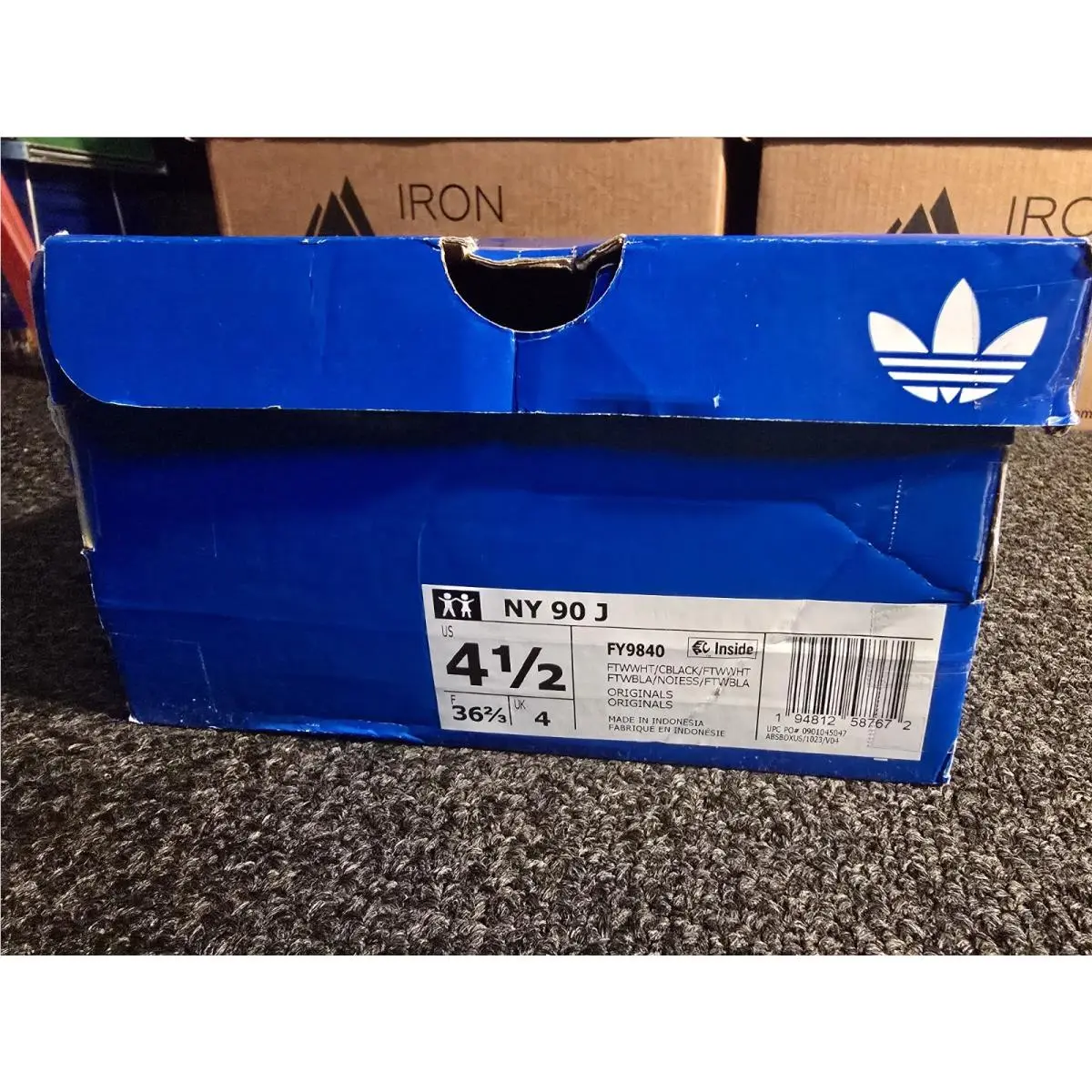 Adidas shoes - Adidas NY 90 J - FY9840 - White 7