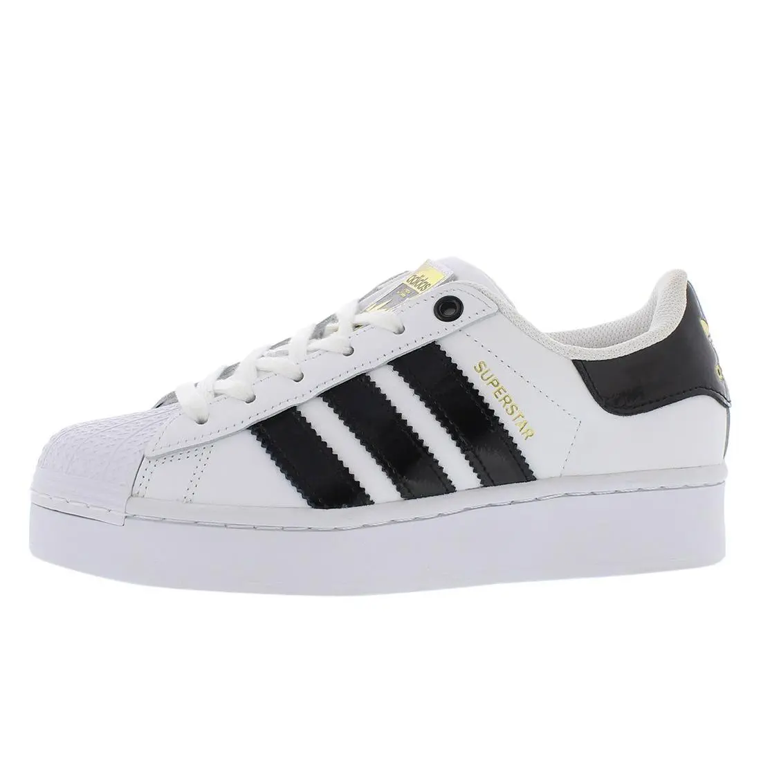 Adidas shoes - Cloud White/Core Black/Gold Metallic, Main: White (UPC: 193104476625) 0