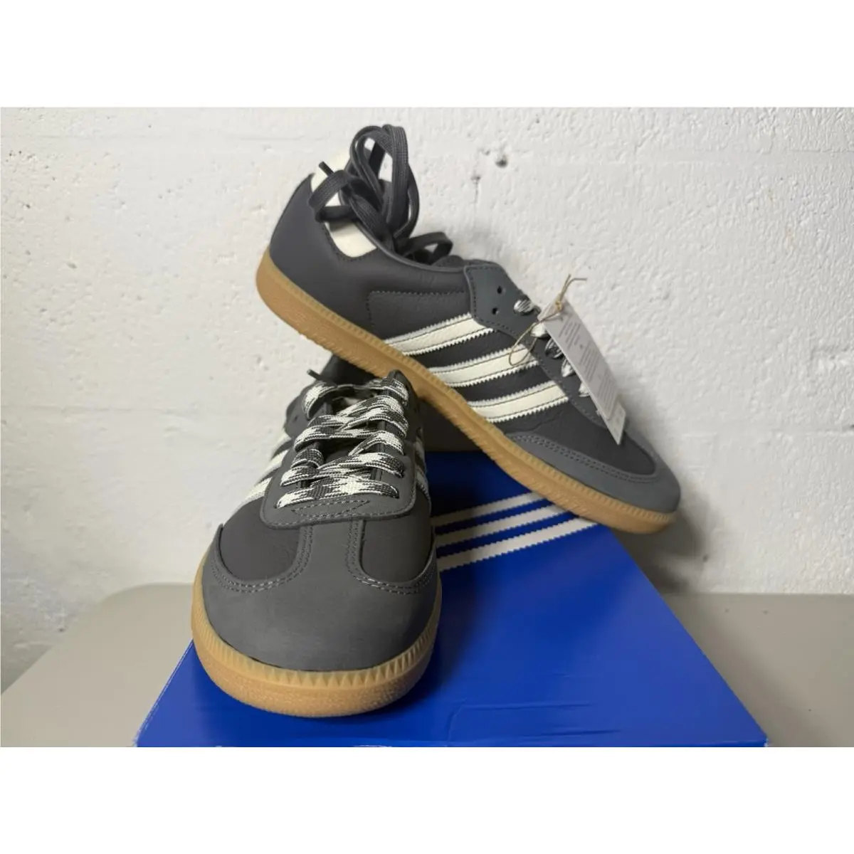Adidas shoes - Samba - Samba - KJ6073 - white grey gum 2