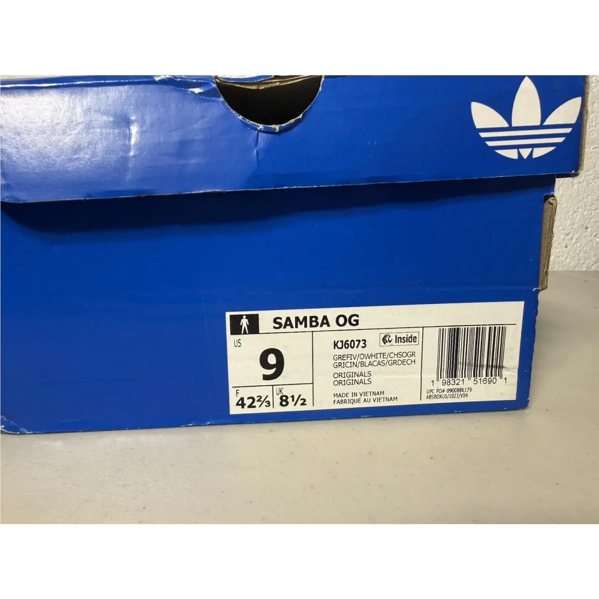 Adidas shoes - Samba - Samba - KJ6073 - white grey gum 6