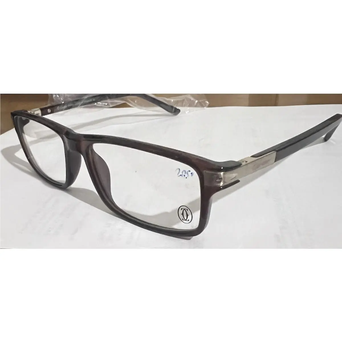 Cartier Eyeglasses Frame Unisex 54 16 138. Brown Price Price