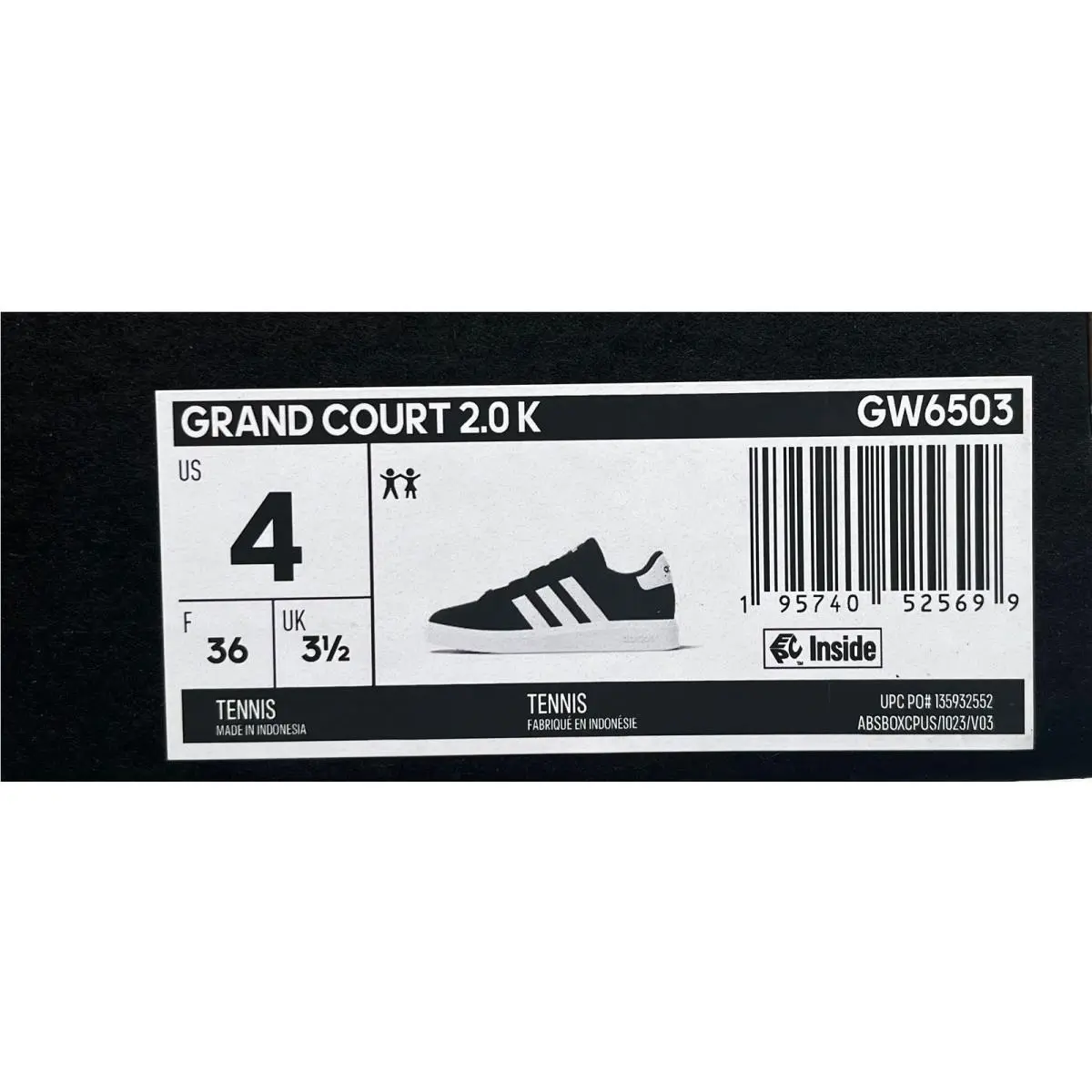 Adidas shoes - adidas Grand Court - Grand Court - Black (UPC: 195740525699) 8