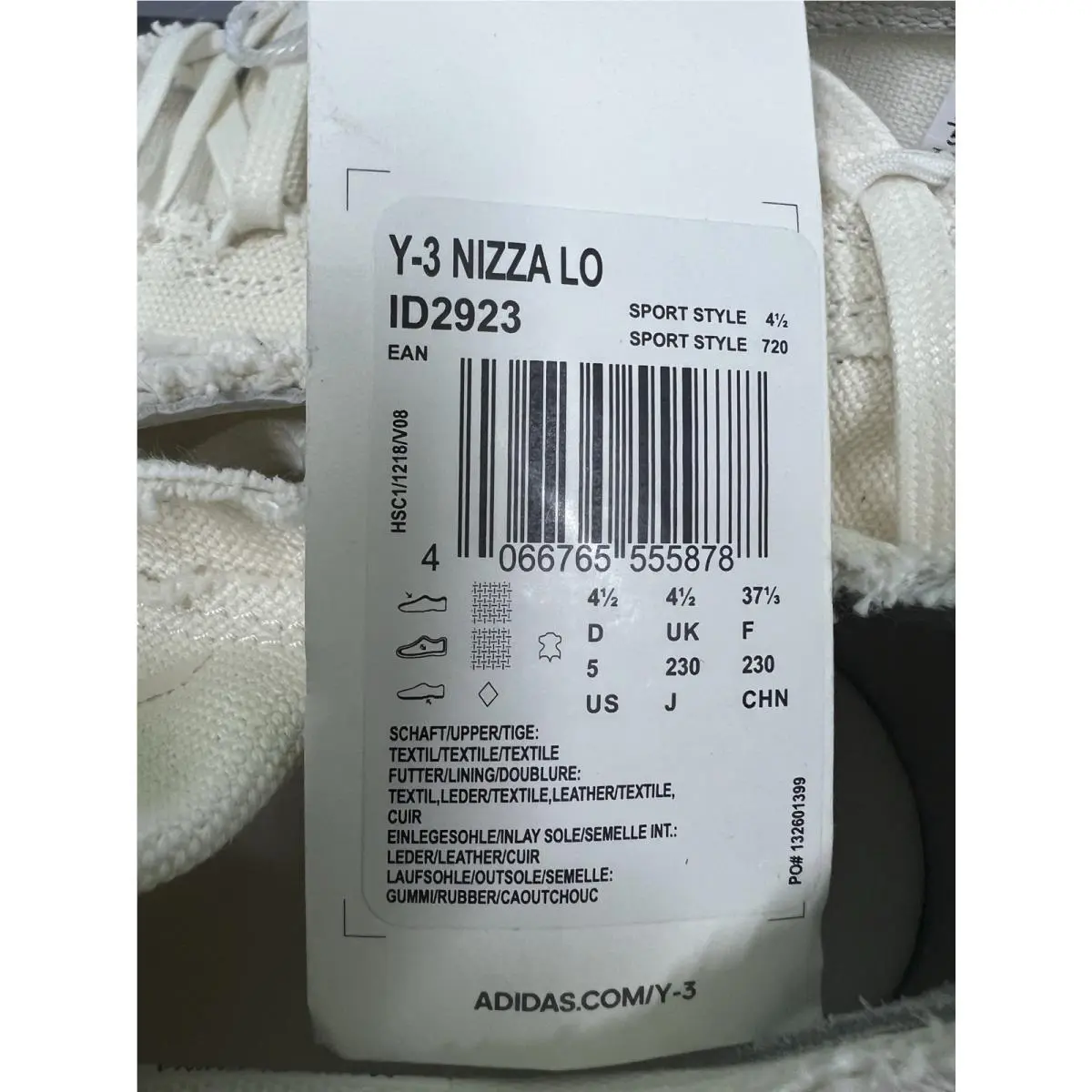 Adidas shoes - adidas Y-3 Nizza - Nizza - White 8
