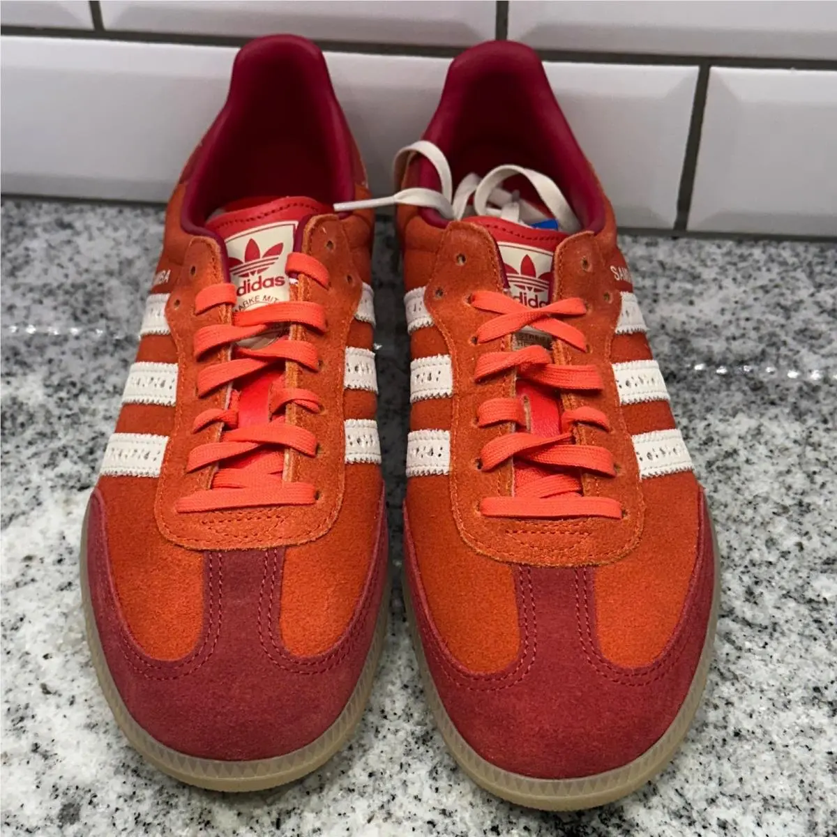 Adidas shoes - Samba OG J - Samba - Red 2