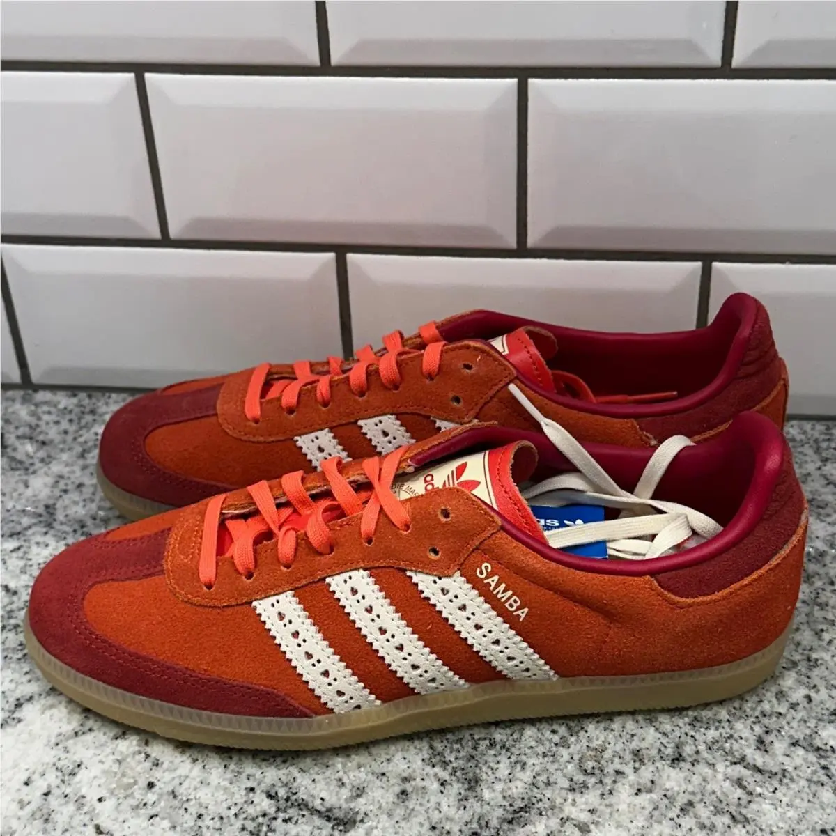 Adidas shoes - Samba OG J - Samba - Red 3