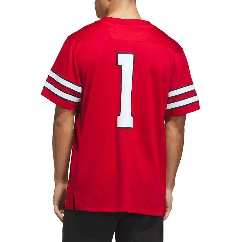 Adidas clothing - adidas Red Premier Texas Tech Home Jersey - SB1158-KR8854 - Red (UPC: 198332171755) 1